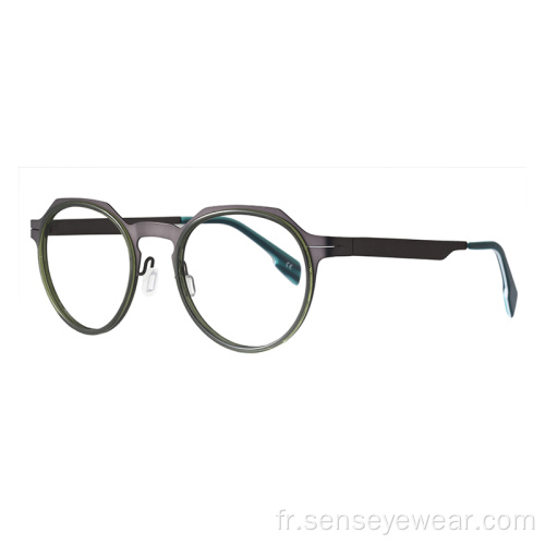 Fashion Tr90 Metal Mixed Mens Optical Ches